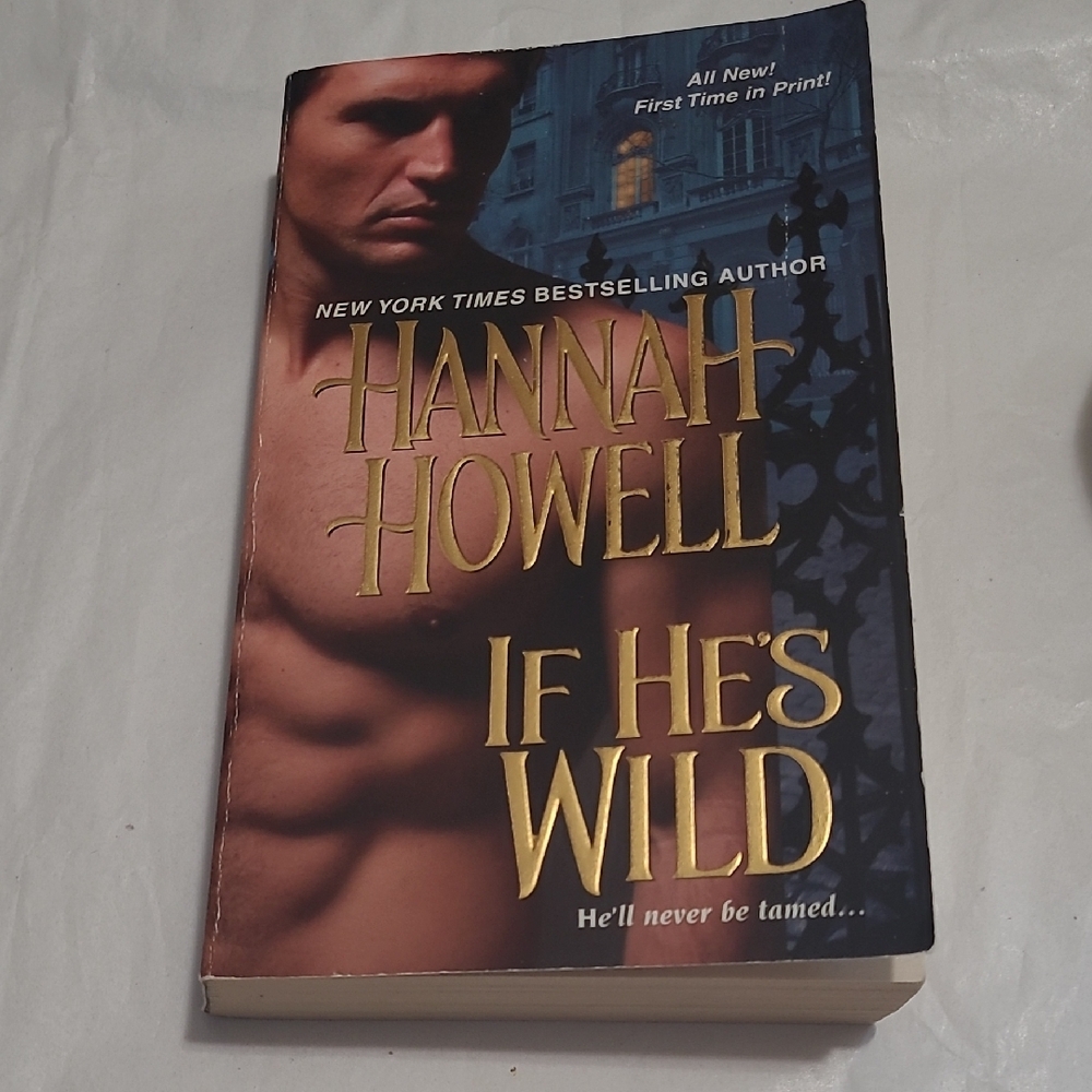 3/$5 Or 6/$10❤️If He's Wild by Hannah Howell Book